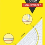 Aristo Geodreieck® 22.5 cm, mit Griff - Standard 1555/2 – Bild 2