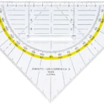 Aristo Geodreieck® 22.5 cm, mit Griff - Standard 1555/2