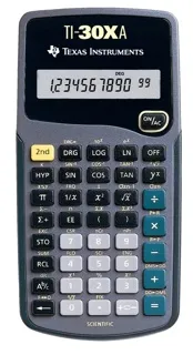 TI 30 Xa Rechner